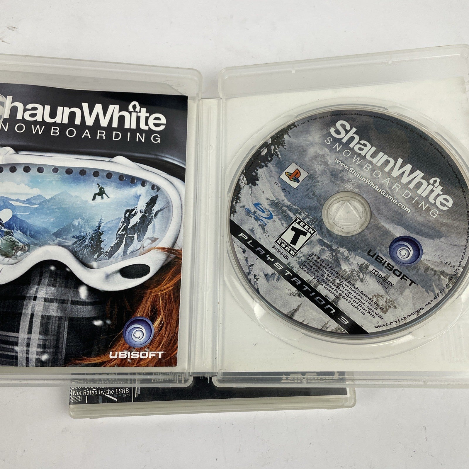 Tony Hawk Shred " Big Air " + Shaun White - Snowboarding PS3 PlayStation 3