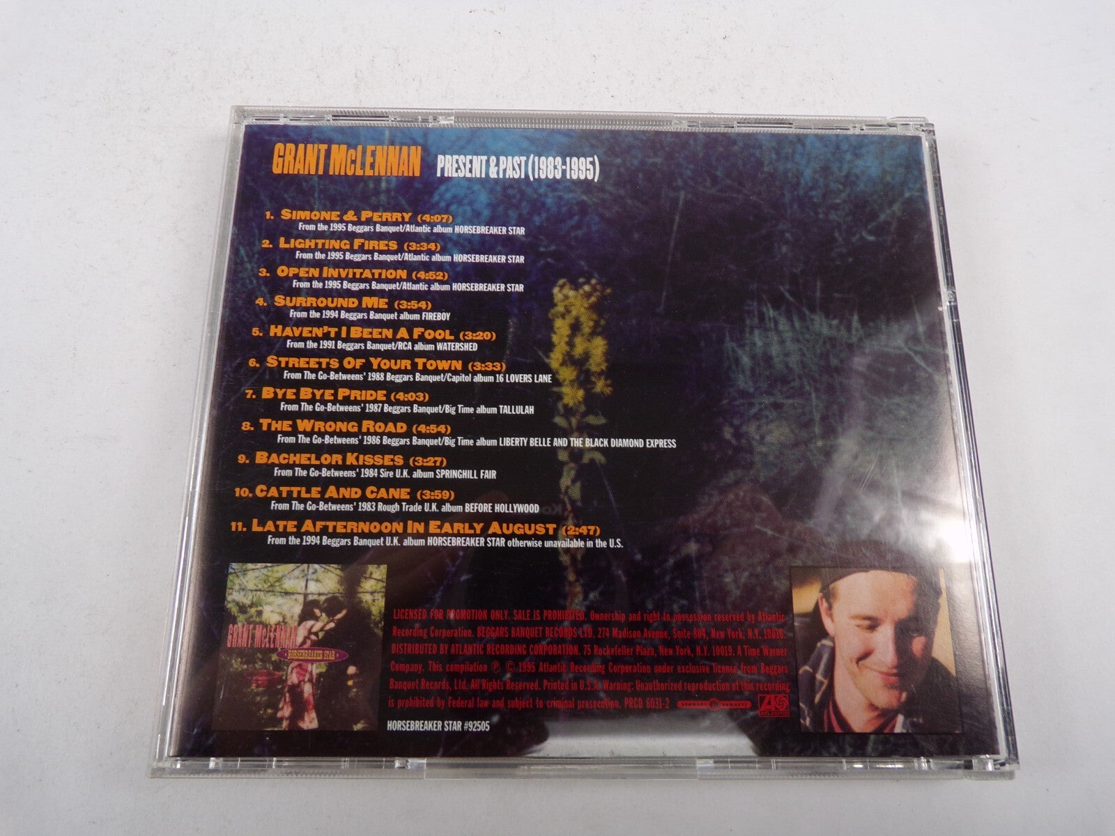 Grant Mclennan Present & Past 1983 - 1995 Simone & Perry Surround Me CD#14
