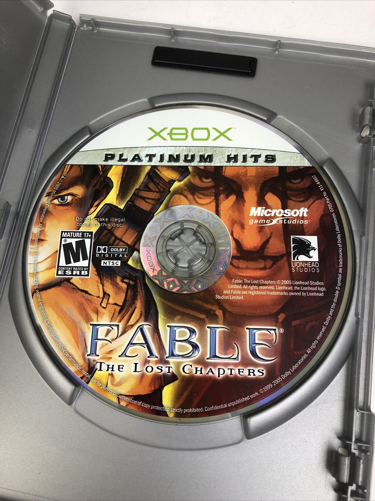 Fable: The Lost Chapters (Microsoft Xbox, 2004) Complete - Platinum Hits, Tested