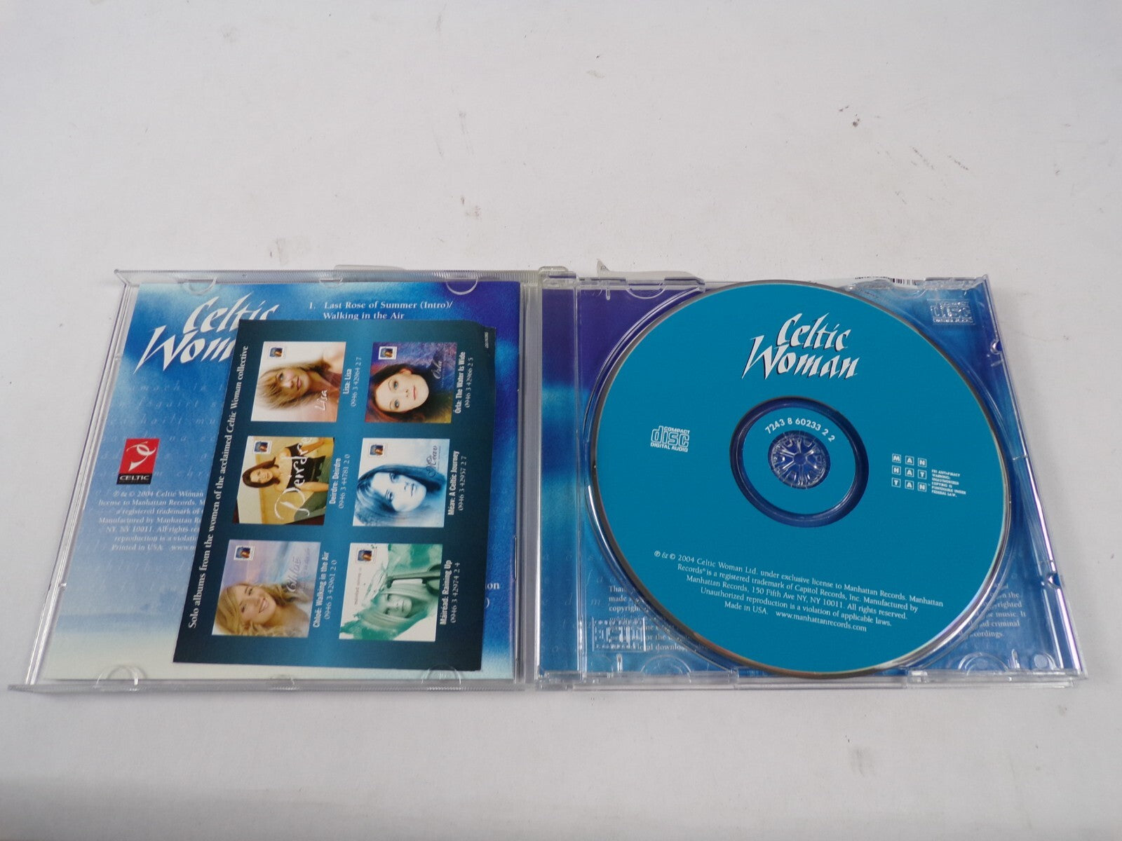 Celtic Woman Last Rose Of Summer May It Be Isle Of Inisfree The Butterfly CD#39