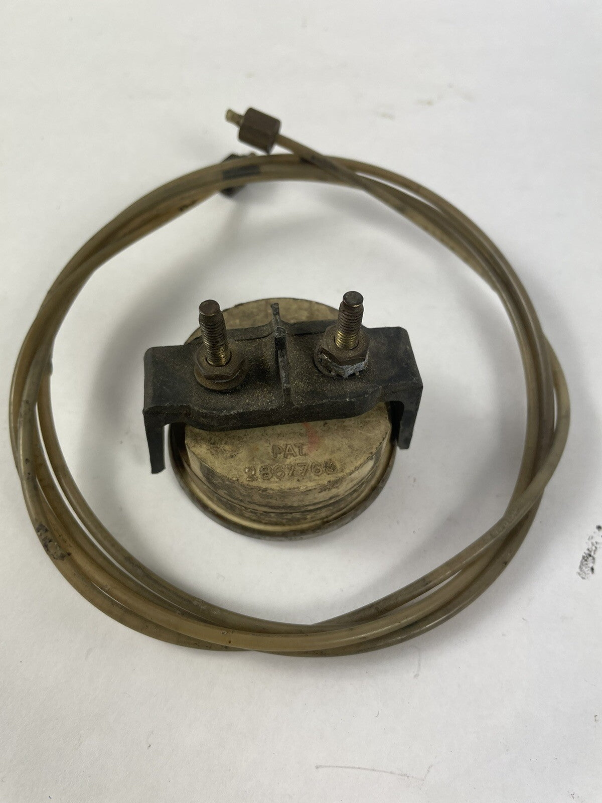 ANALOG PANEL MOUNT METER 0-60 AMPS FARIA 4012-5-35, GAUGE 2-1/2IN