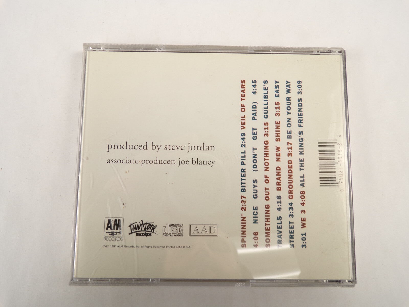 Soul Asylum And The Horse They Rode In On Spinnin Bitter Pill Veil Of Tear CD#54