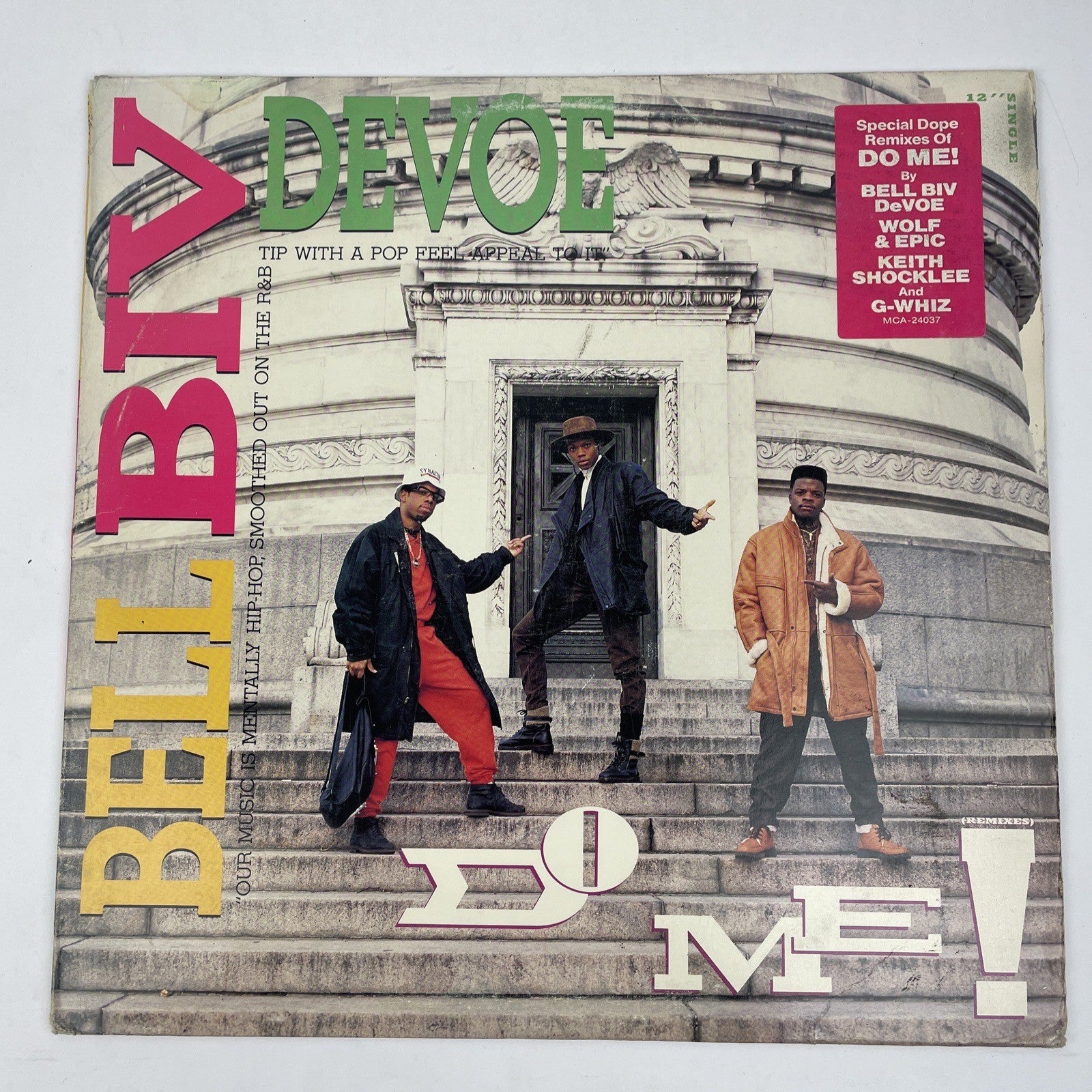 Bell Biv Devoe - Do Me - 1990 Vinyl Record 12'' Single / MCA