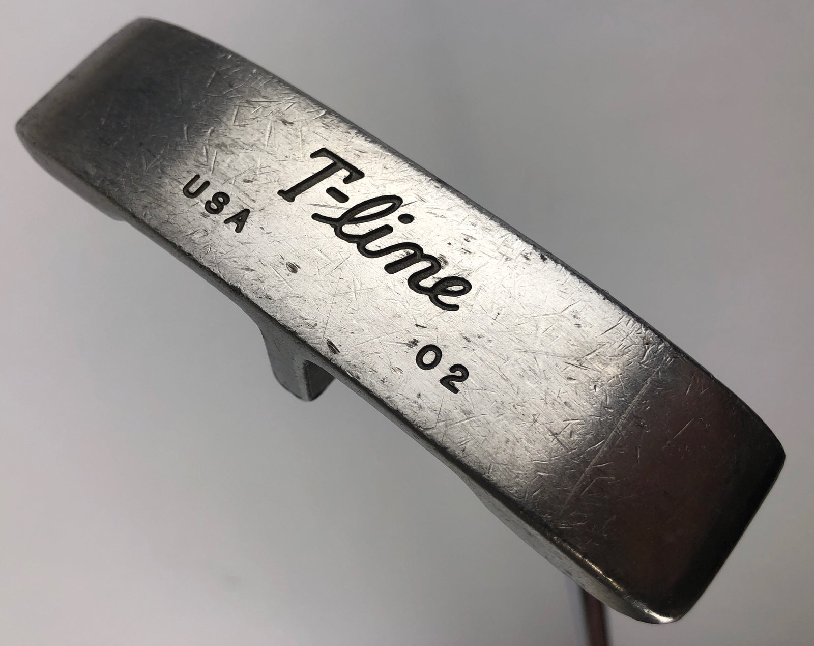 MRH Golf T-Line USA 02 Model Offset Blade Putter 35" Steel Shaft New Lamkin Grip
