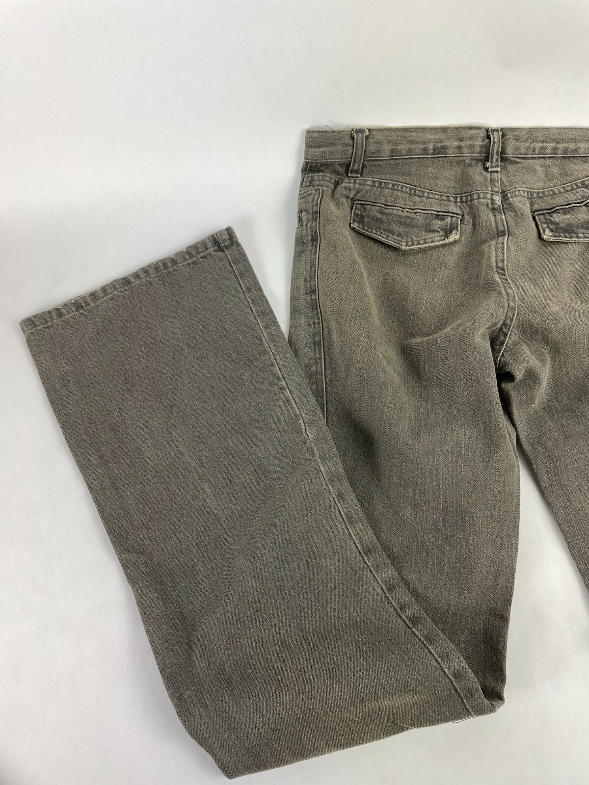 Habitual Men's Denver Gray Regular Straight Denim Jeans Size W 32 L 34