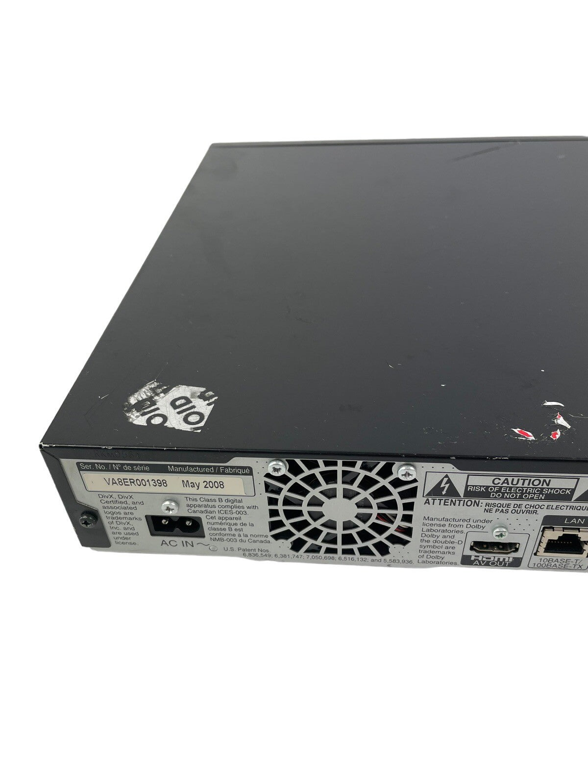 Panasonic Blu-ray Disc Player DMP-BD50
