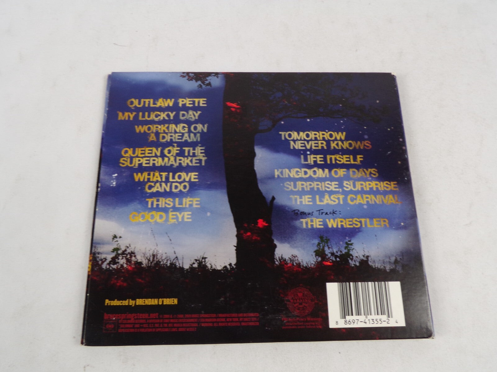 Bruce Springsteen Workingon A Dream Qutlaw Pete My Lucky Day Working CD#58