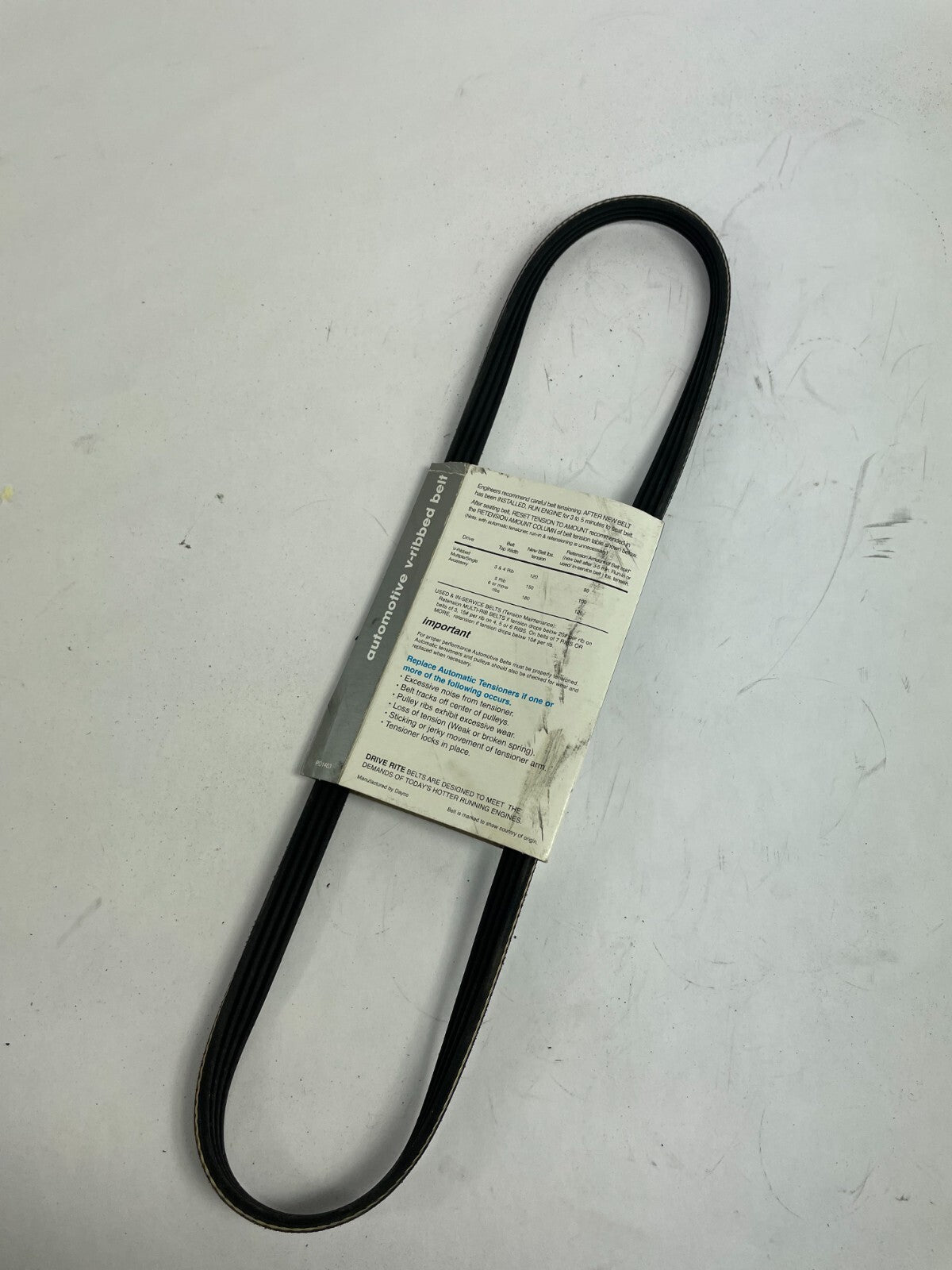 Dayco Drive Rite 5040370DR 370K4DR check belt tensioner OEM replacement automotive serpentine belt tensioner assembly