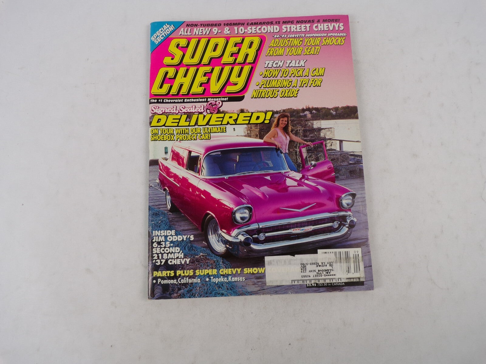 Super Chevy magazine June 1996 signed sealed delivered collectible automotive issue