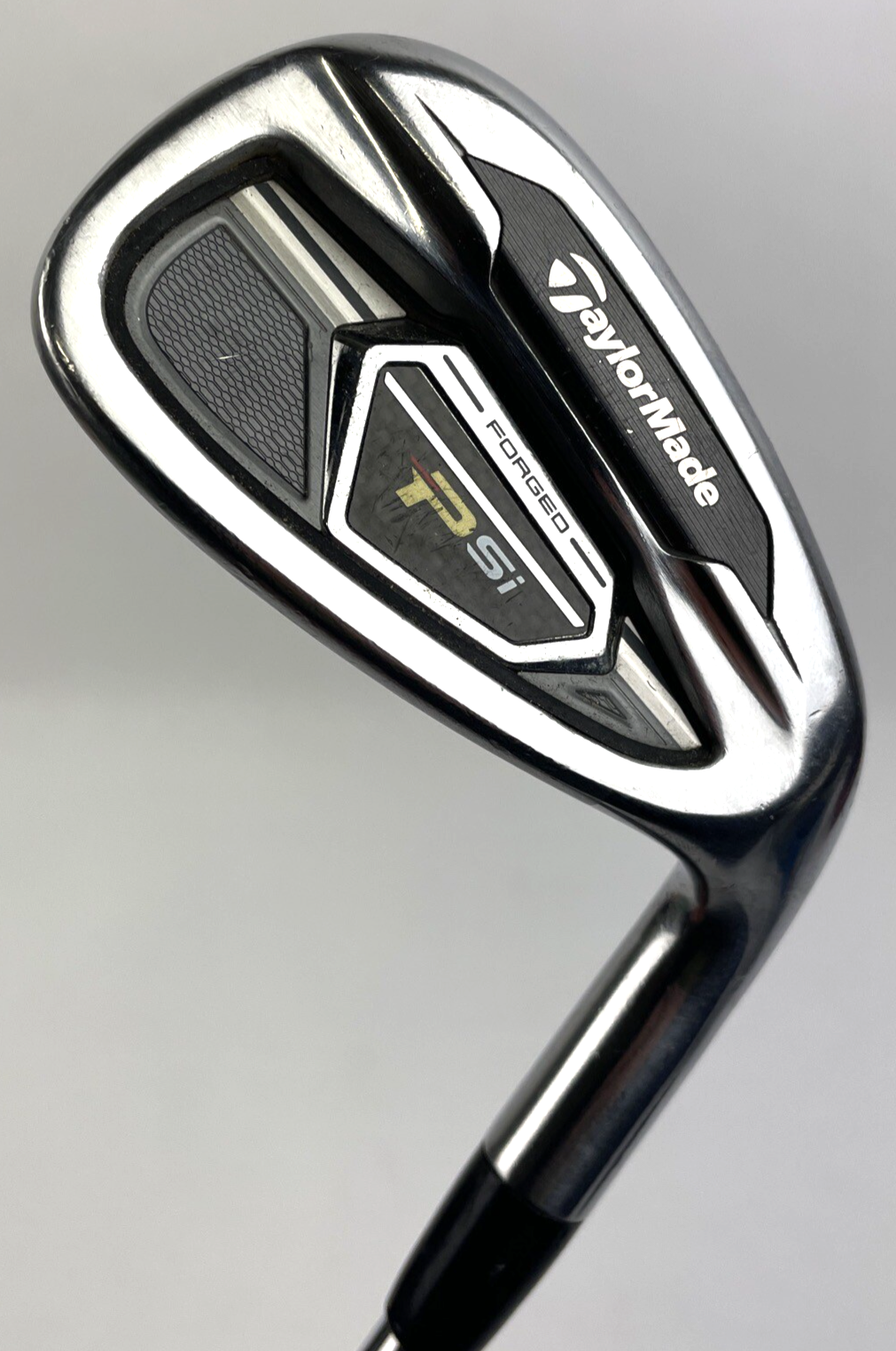 TaylorMade PSi Forged 9 iron with stiff steel shaft and Golf Pride grip