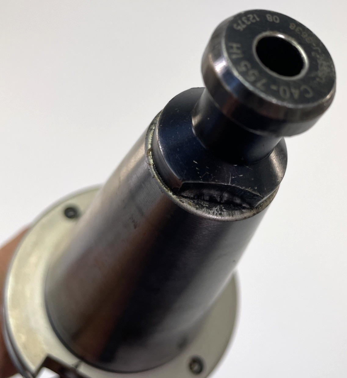 HAAS C40SF .500 x 3.15 Shrink Fit Holder 04-0046 CAT40 25K End Mill - Pull Stud