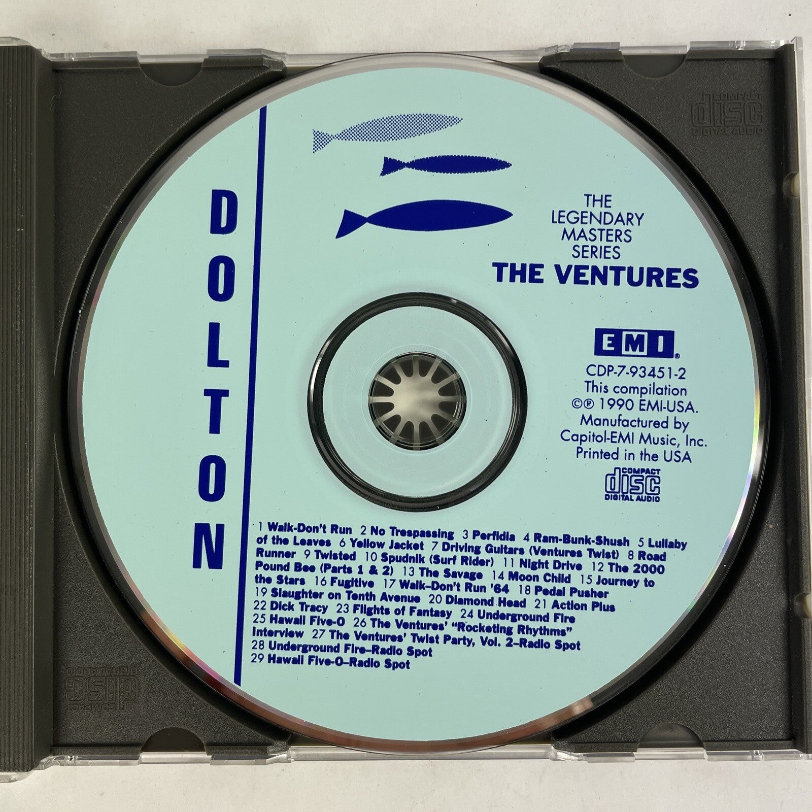 The Best Of The Ventures- Walk-Don't Run CD (P793451-2) CD #17