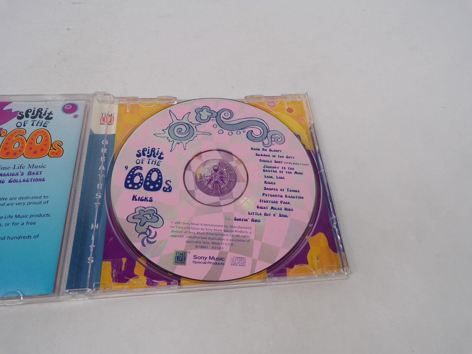 Spirit Of The '60s Rockin' Bands Kicks Hang OnSloopy Summer In The City CD#71
