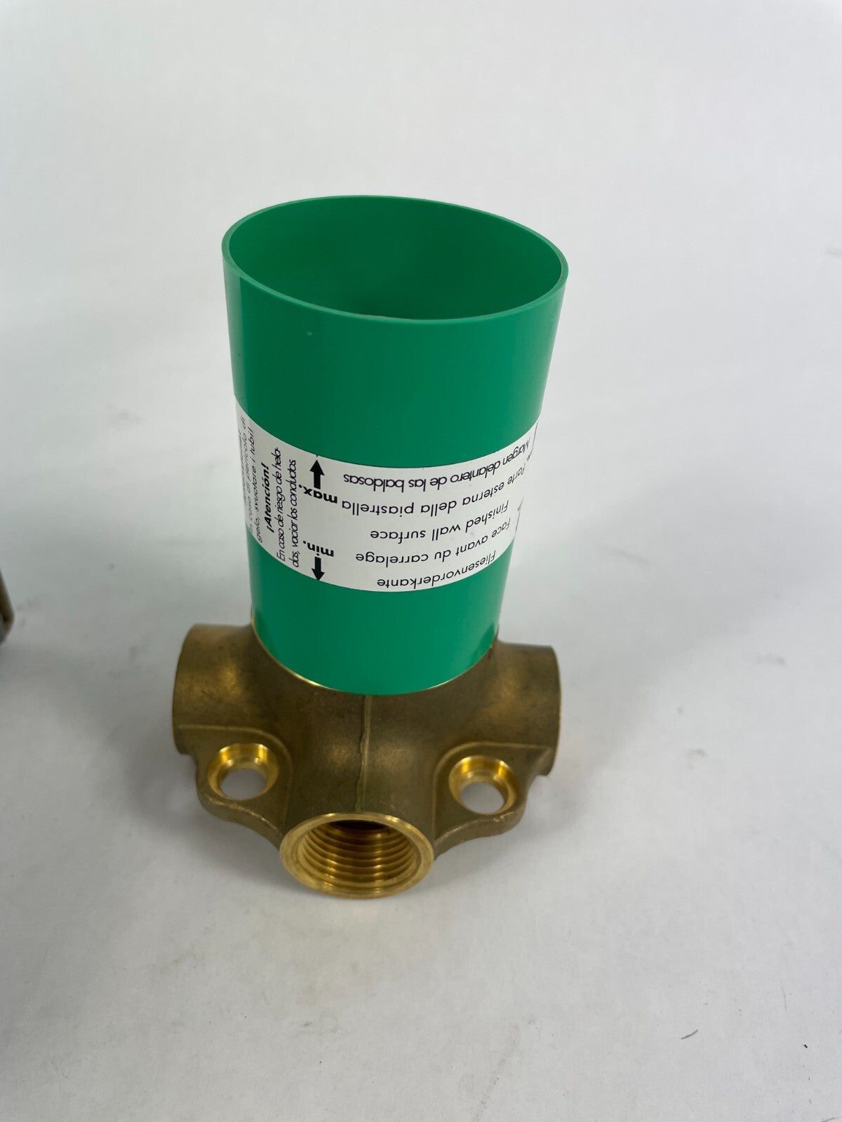 Hansgrohe Quattro Green 3-way solid brass diverter valve