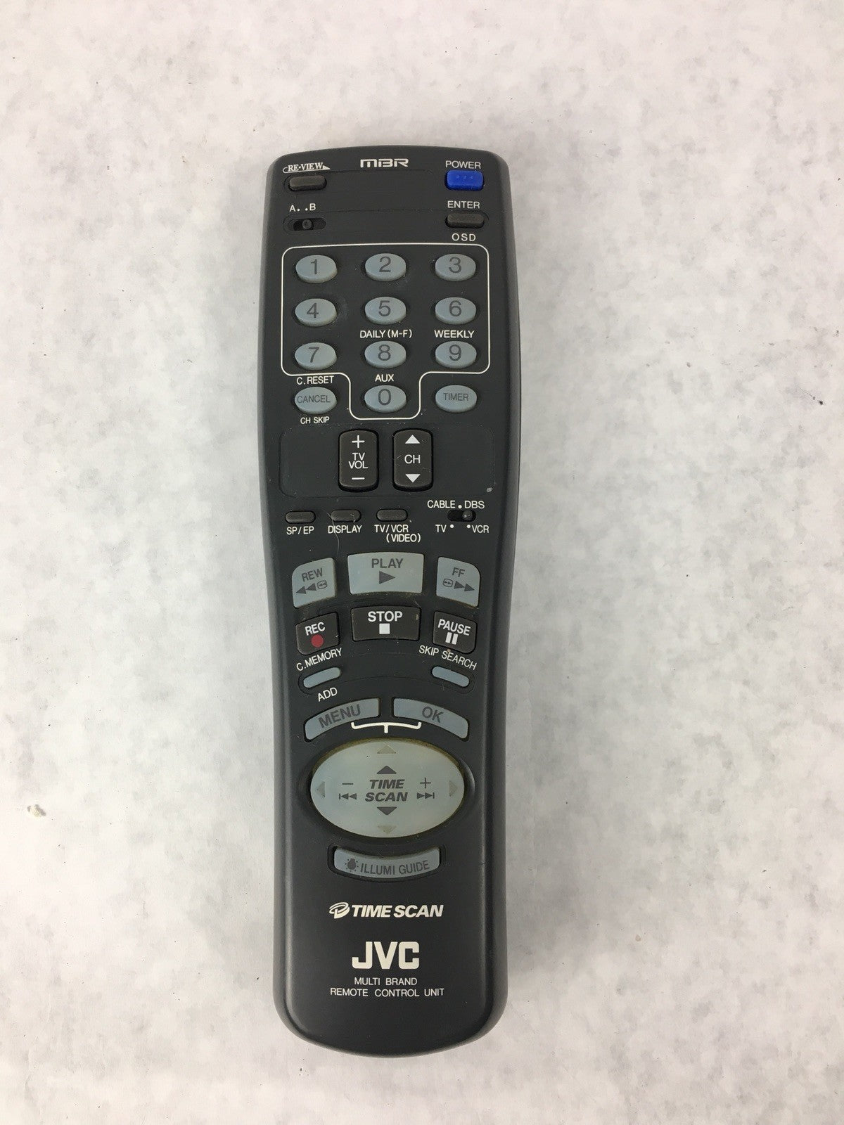 Multi Brand JVC JVM003BD JVC JVM003BD MBR Remote Control Unit for 3 TV W363