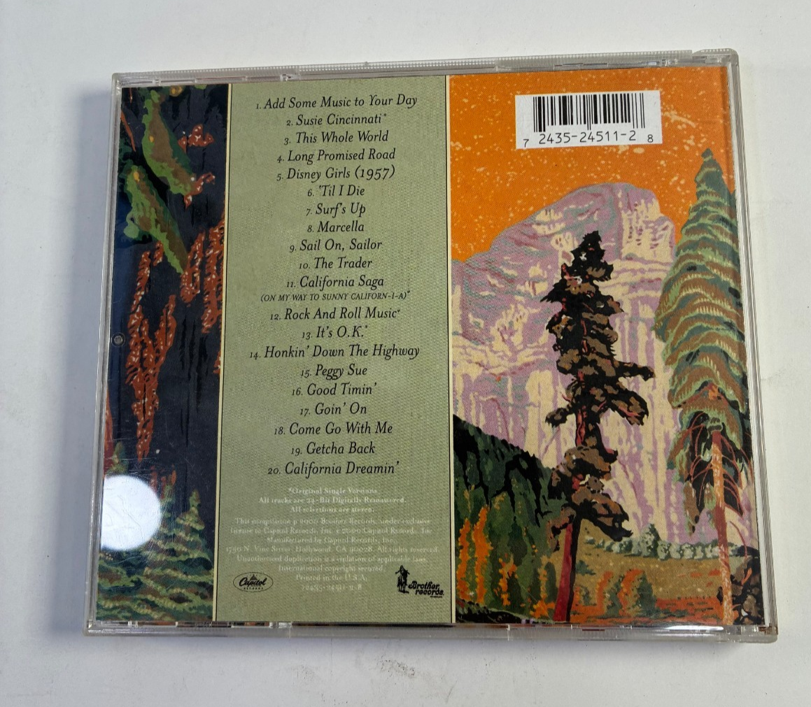 Beach Boys Greatest Hits Vol 3 Best Of Brother Years 1970-1986 Capitol CD 2000