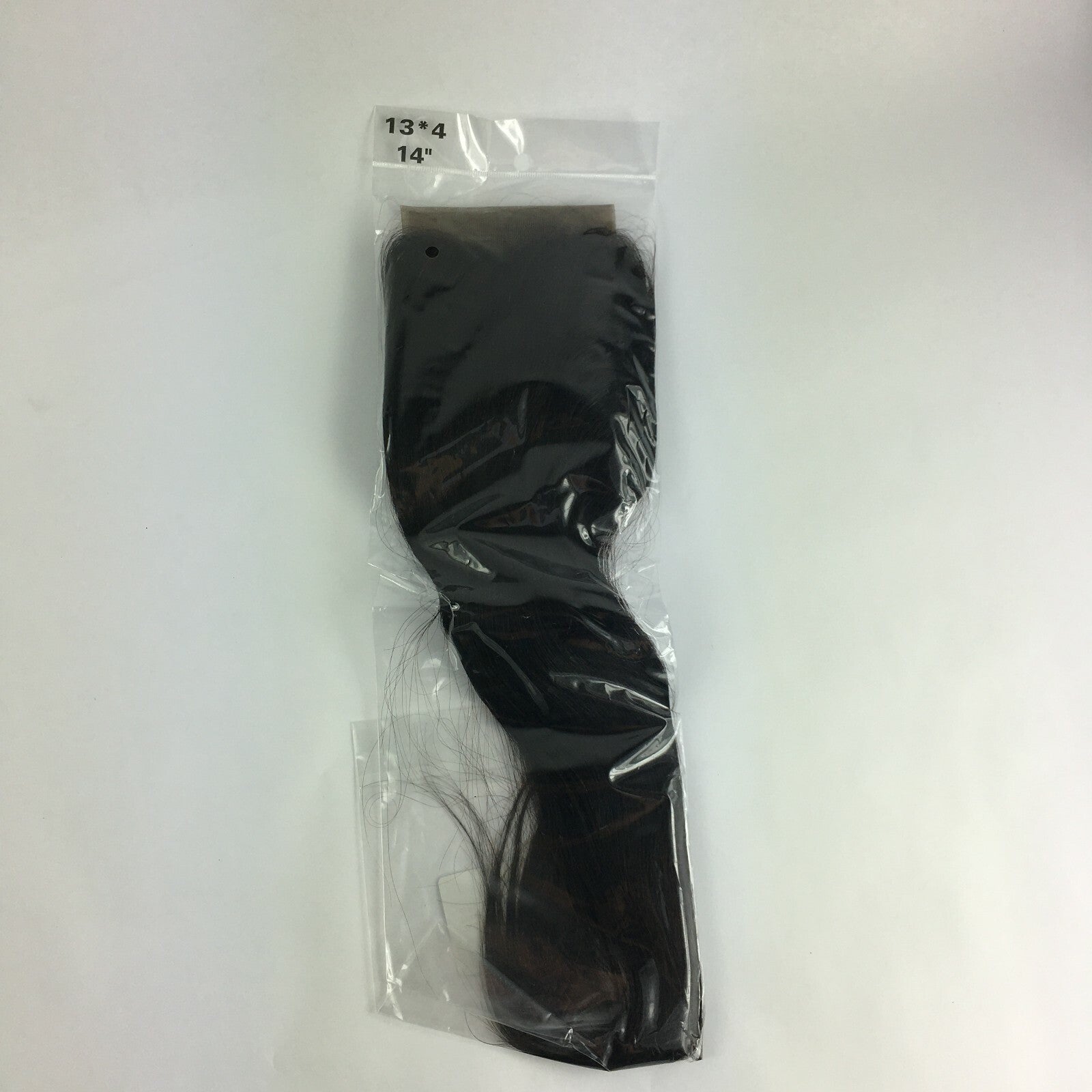 Brand New Ali Grace Brazilian Straight lace 14" Natural Color 100% Human Hair A1
