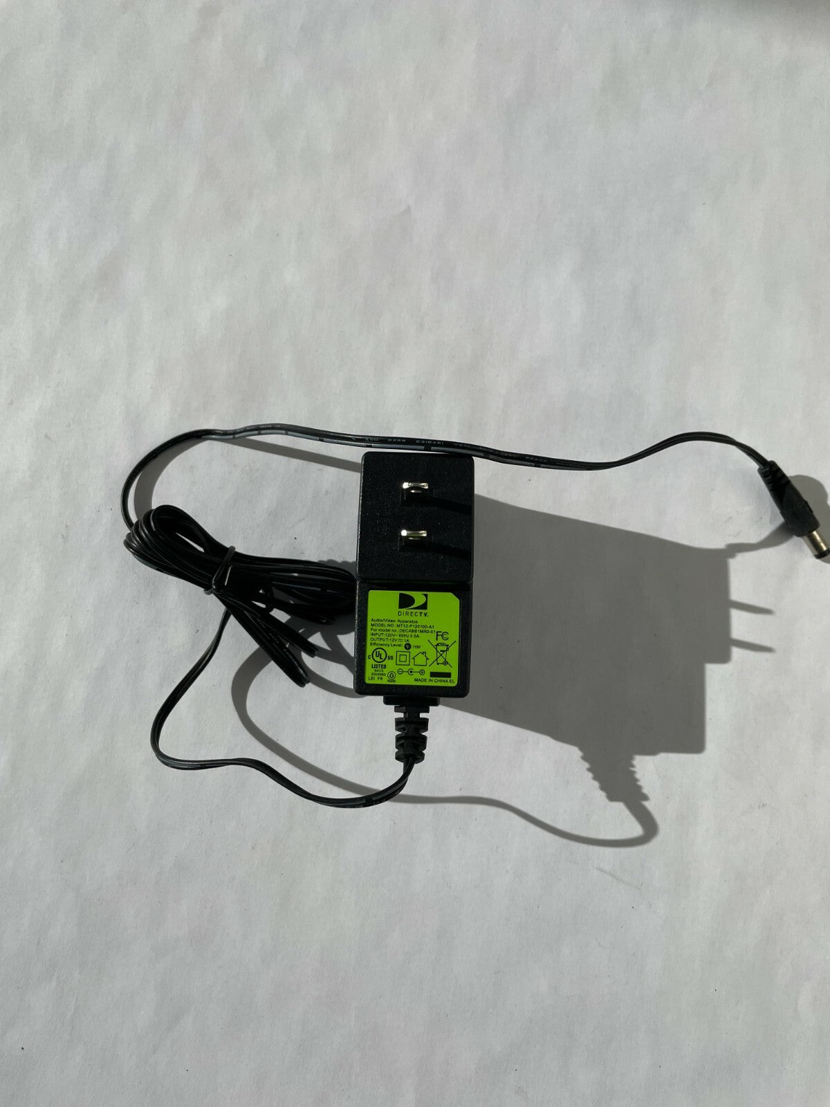 Genuine Direct TV MT12-P120100-A1 Output 12 V 1 A Power Supply Adapter A81