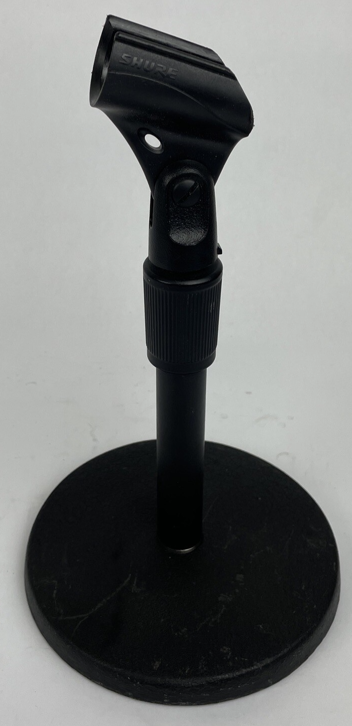 Atlas Sound DS7E Adjustable Desktop Microphone Stand Black Max Height 14"