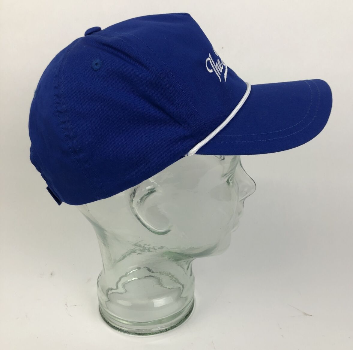 Vintage 1999 The Bridges Golf Course blue cotton embroidered adjustable hat cap