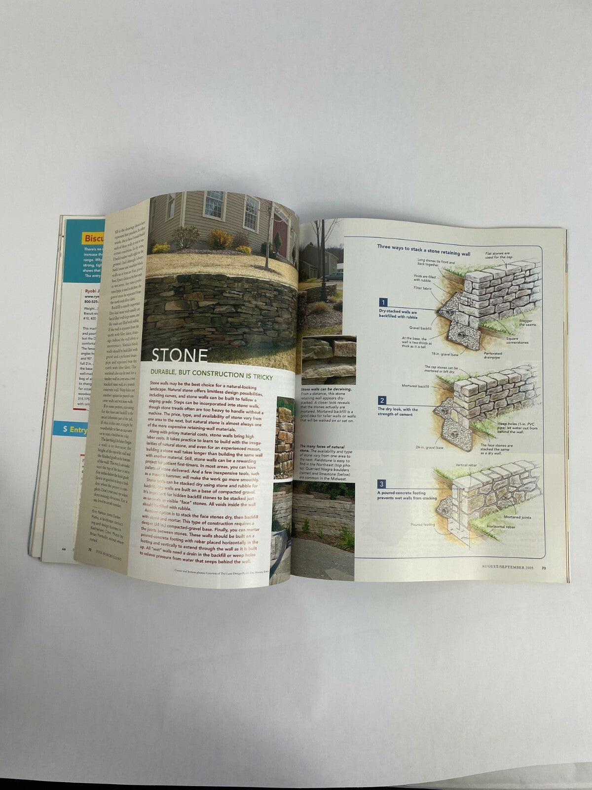 September 2005 Fine Homebuilding Magazine Beadboard Wainscot A Tile Floor #A