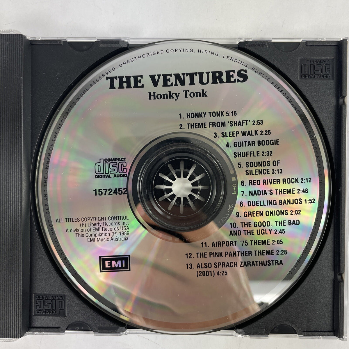 The Ventures - Honky Tonk CD (1989) CD #17