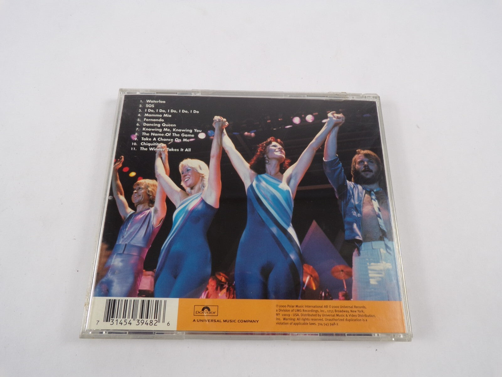 The Best Of Abba The Millennium Collection Waterloo SOS I Do Mamma Mia CD#45