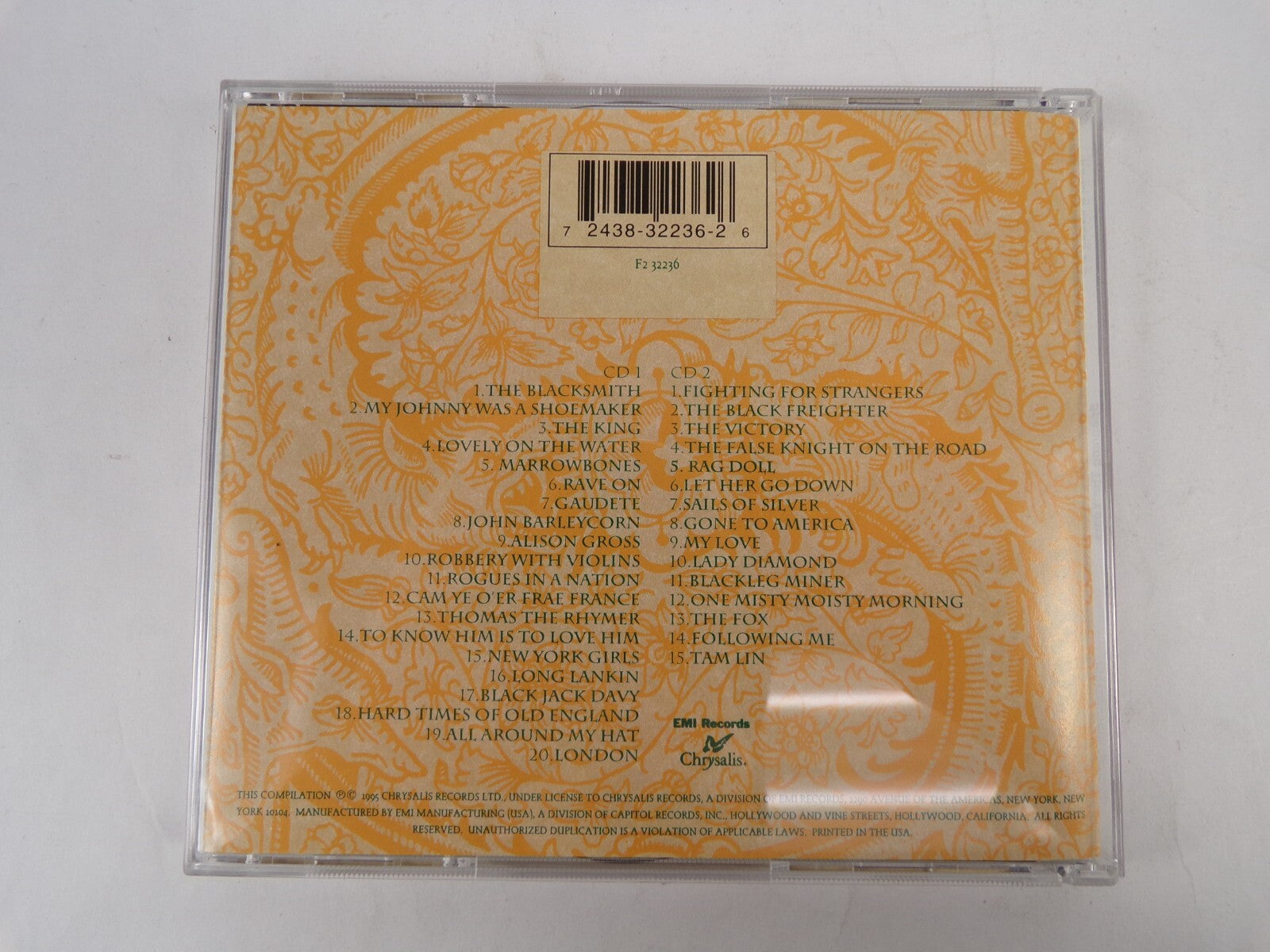 Steeleye Span Spanning The Years The False Knight On The Road CD #30