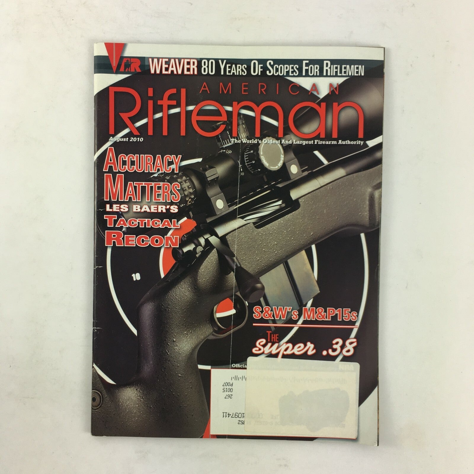 August 2010 American Rifleman Magazine Accuracy Matters Les Baers S&W's M&P15s