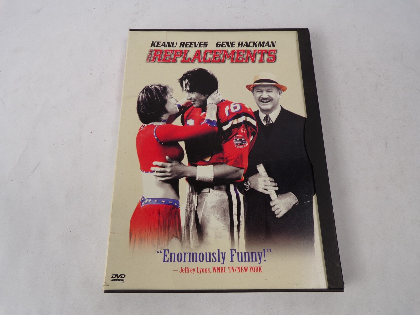Replacements Keanu Reeves Gene Hackman "Enormously Funny!" Jeffrey DVD Movies