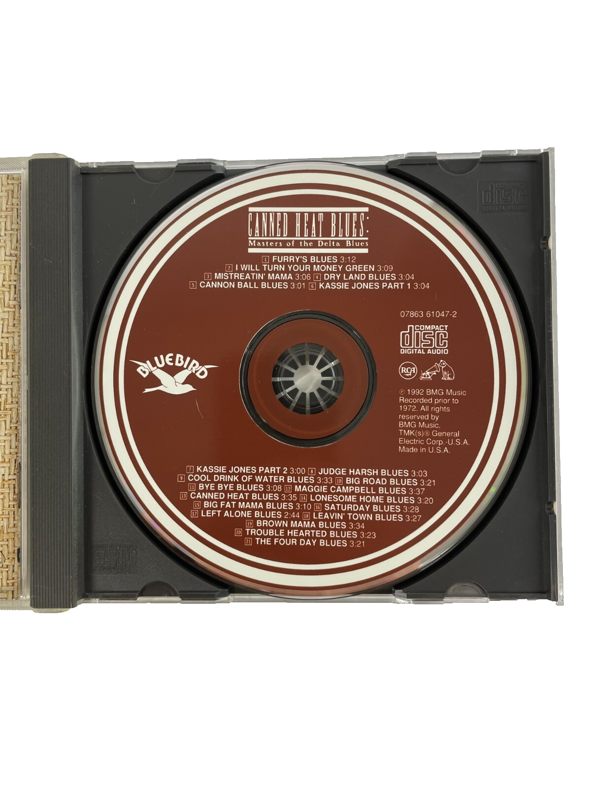 Canned Beat Blues Masters Of The Delta Blues Furry's Blues Dry Land Blues CD#10