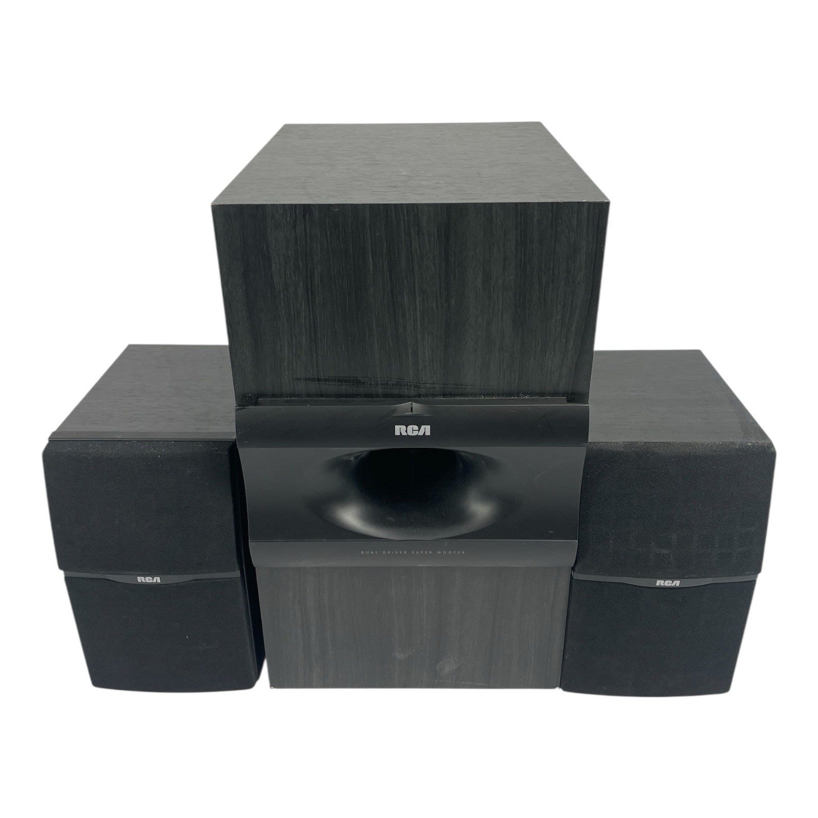 RCA RT2500 Main & Surround Speakers 6 Ohm 2 bookshelf speaker + Subwoofer