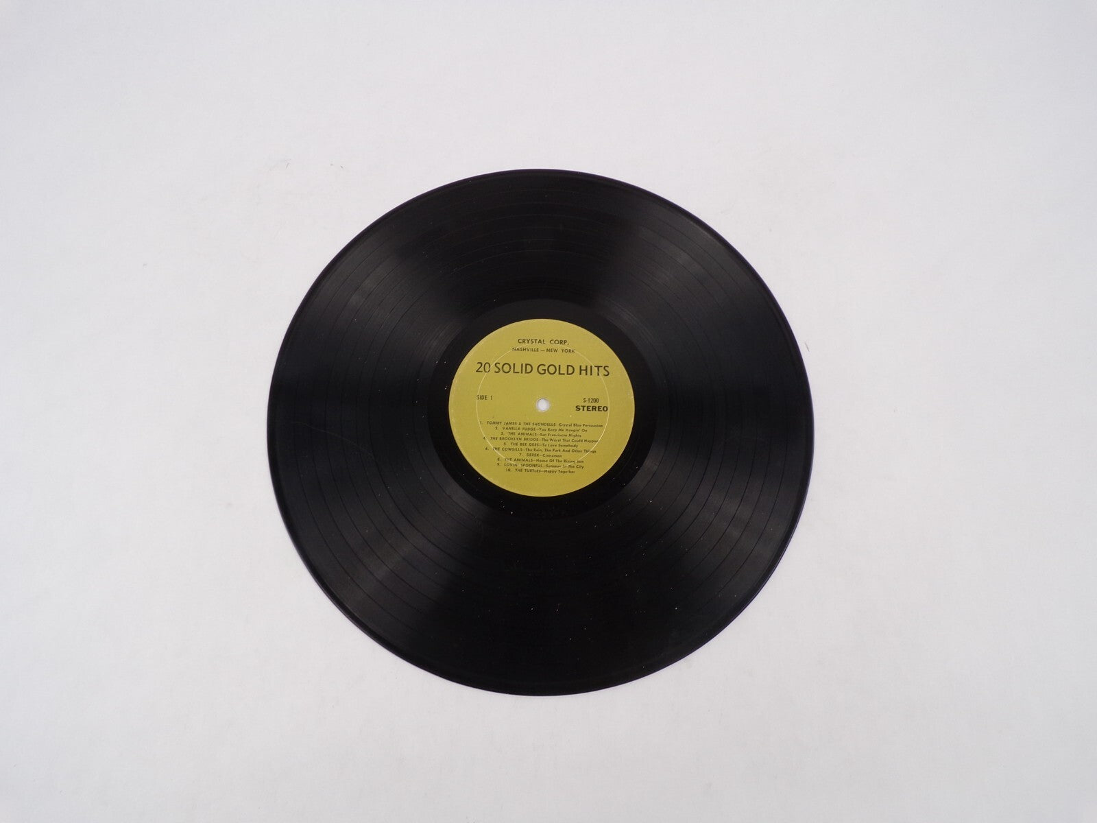 20 Solid Gold Hits Walk On By Down On Me Shop Around Cinnamon Vinyl Record