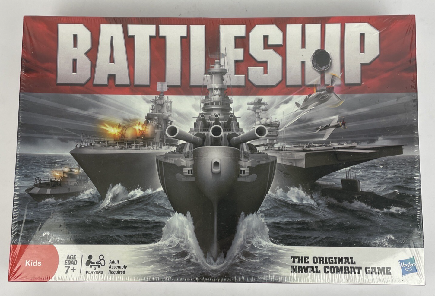 NOS Battleship The Original Naval Combat Game, Hasbro Complete Board game
