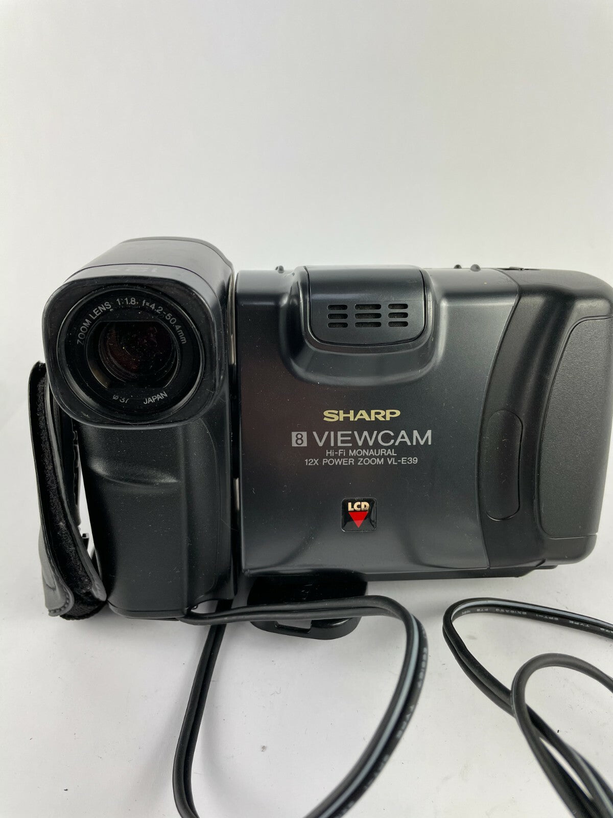 Genuine Sharp View Cam Camcorder Hi-Fi Monaural 12 Power Zoom VL-E39U AF