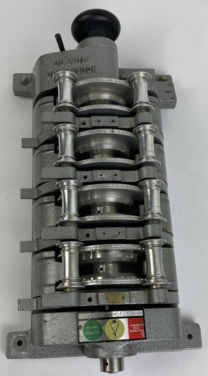Hollywood Film Co. Universal 35mm 4 Gang Editing Synchronizer Vintage Model 35-4