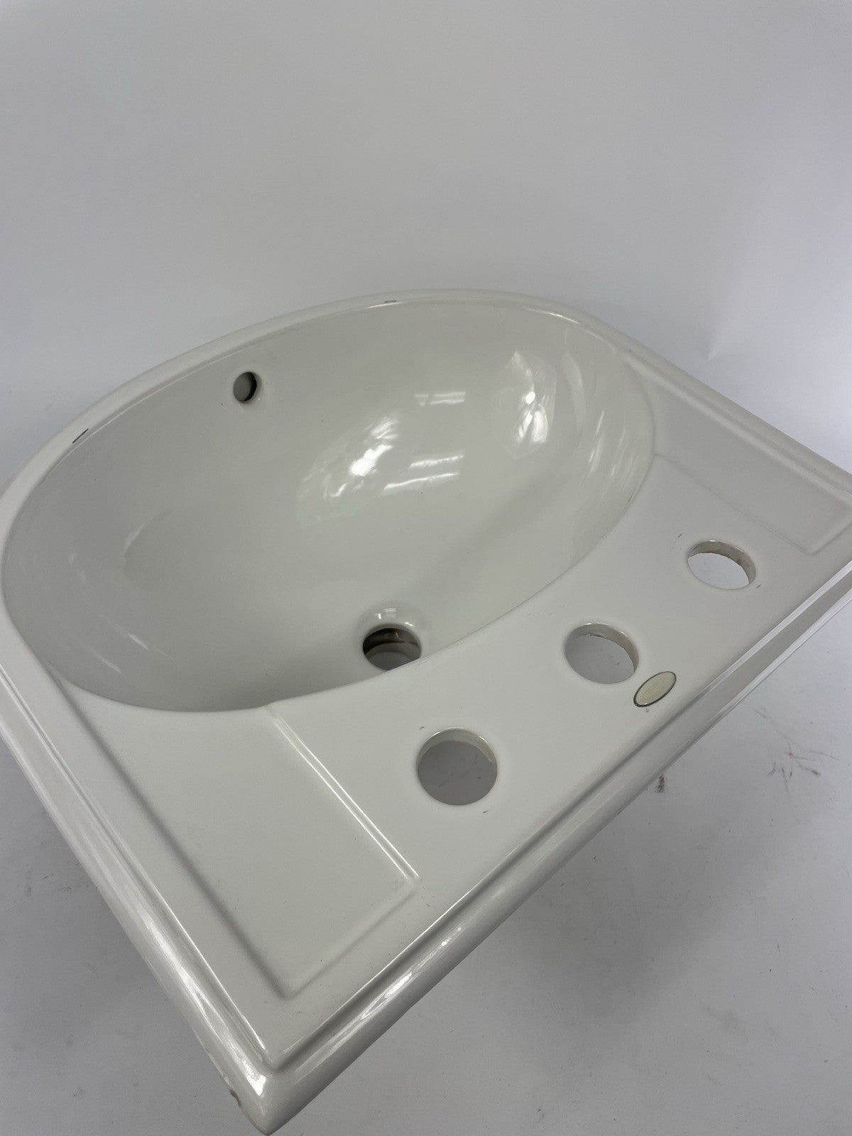 KOHLER K-2279-8-0 Devonshire Bathroom Sink Basin 8" widespread faucet holes