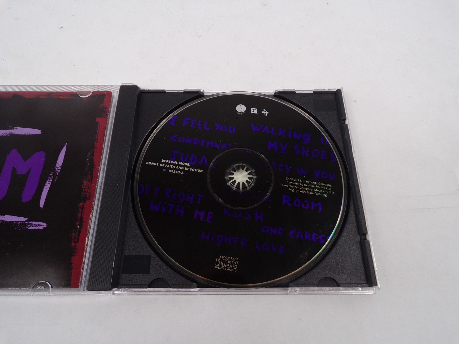 Depeche Mode Songs Of Faith And Devotion I Feel You Walking In My Shoes CD#25