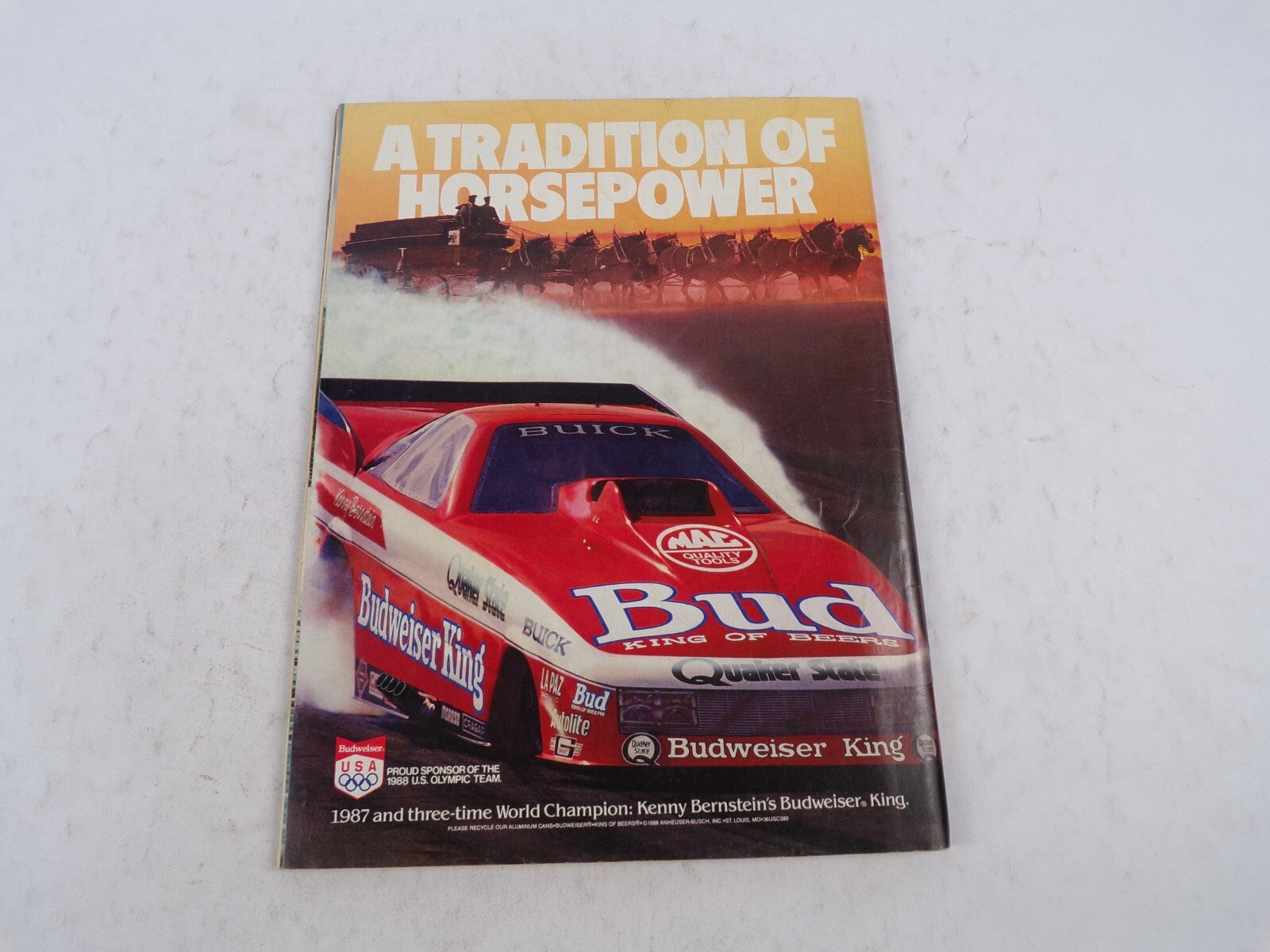 July 1988 Hot Rodding Magazine 2nd Annual Swimsuit Spectacular! Bracket Racing