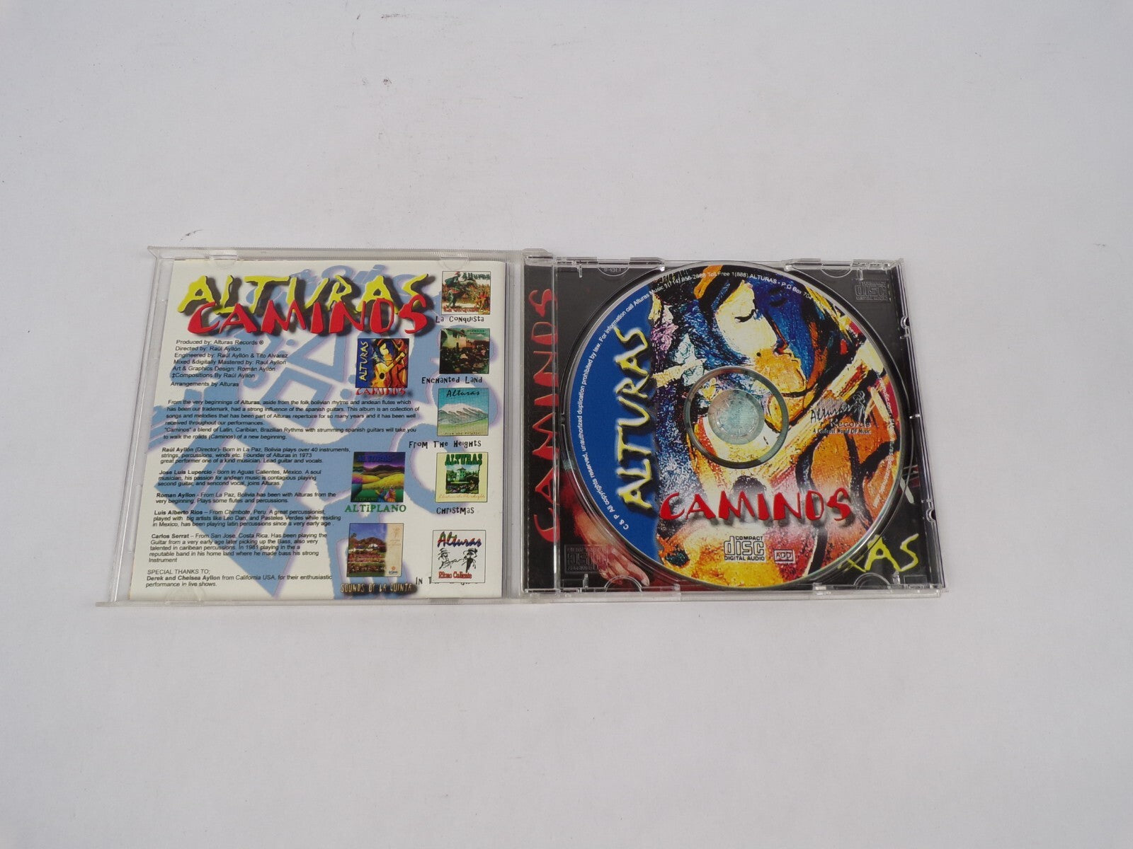 Alturas Caminos Instrumental Guiitars Caminos Morea Europa The Beginning CD#67