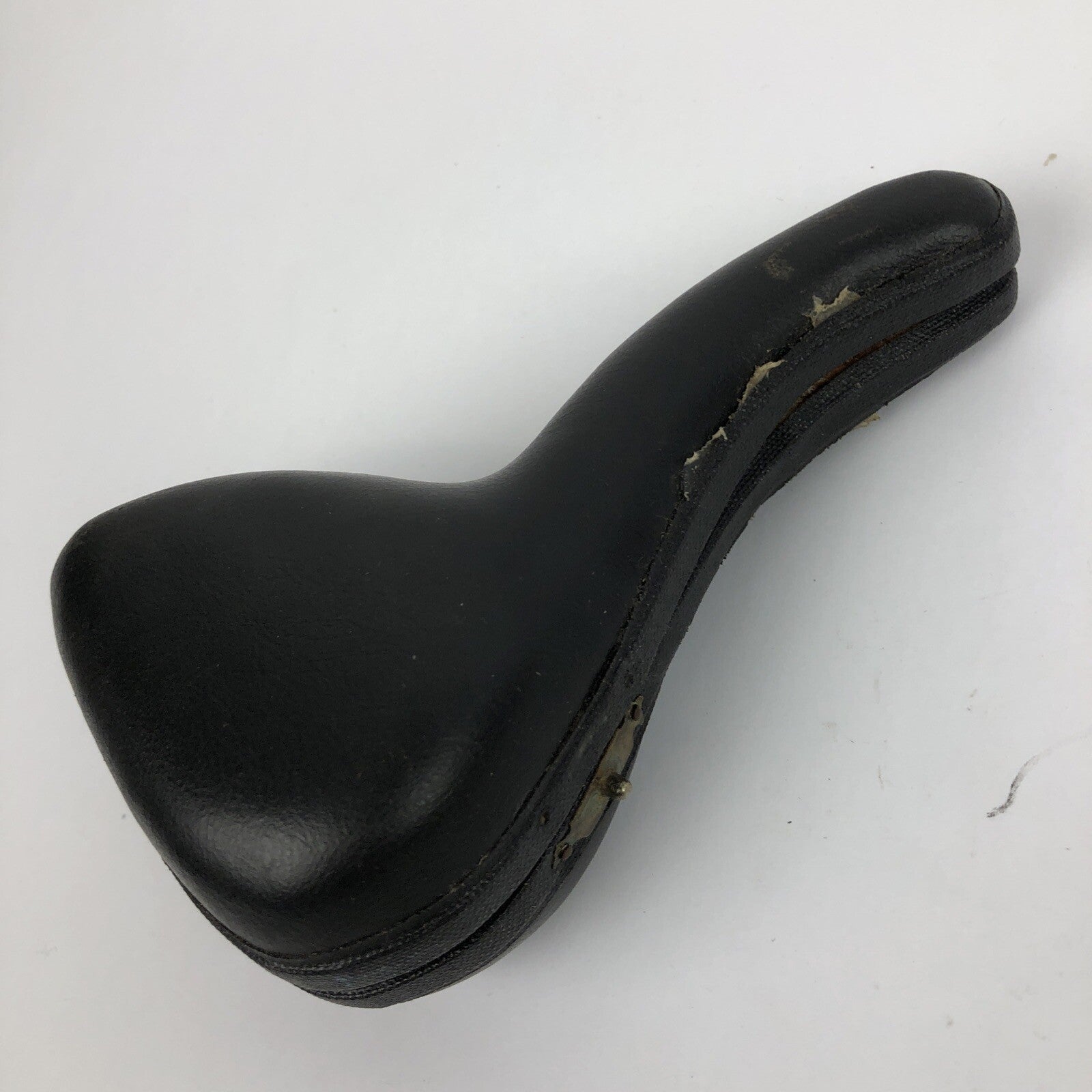 Vintage Meerschaum Hand Carved Sultan Head Turkish Smoking Pipe in Box Light Use