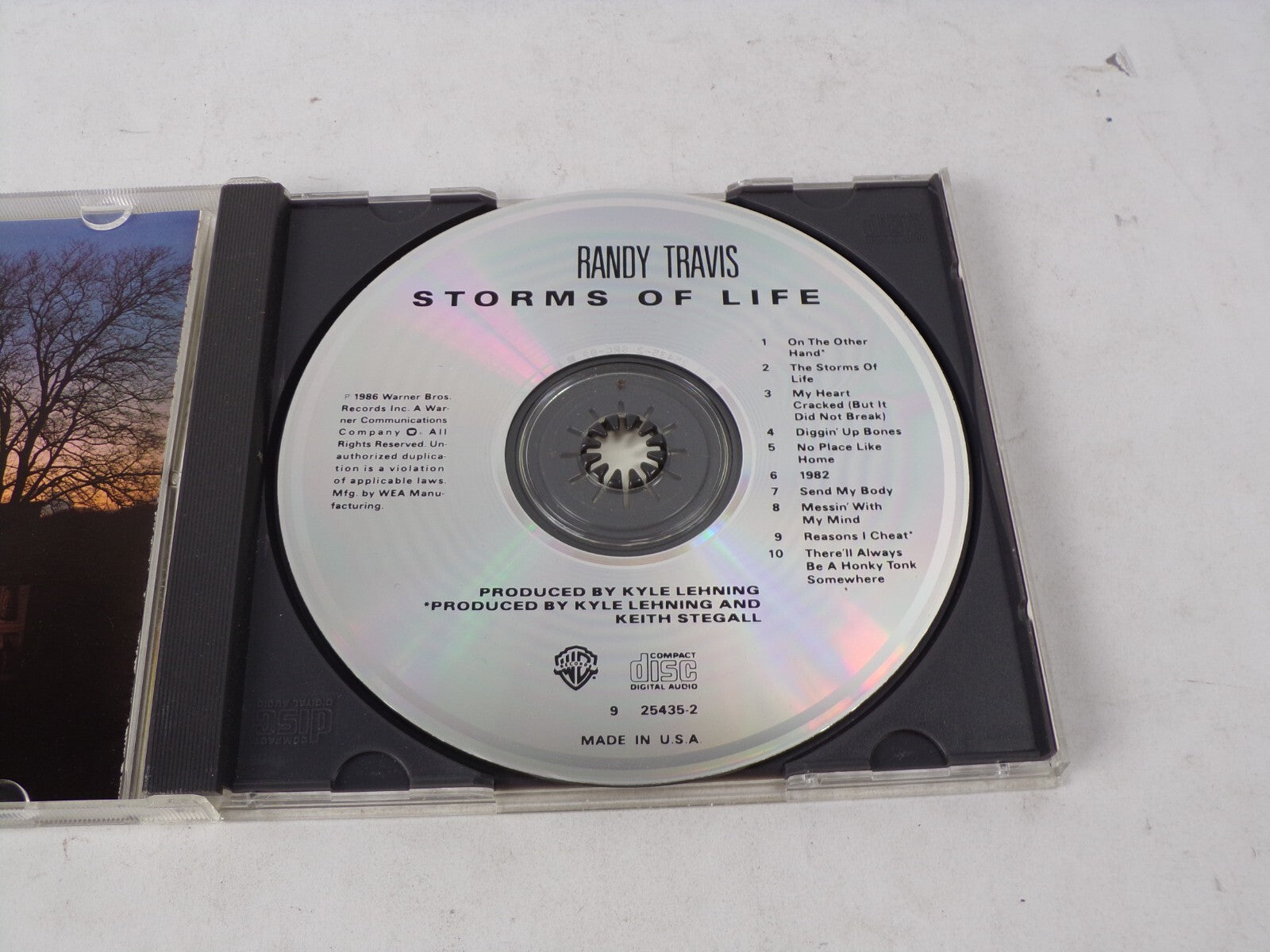 Randy Travis On The Other Hand The Storms Of Life My Heart Cracked Diggin CD#62
