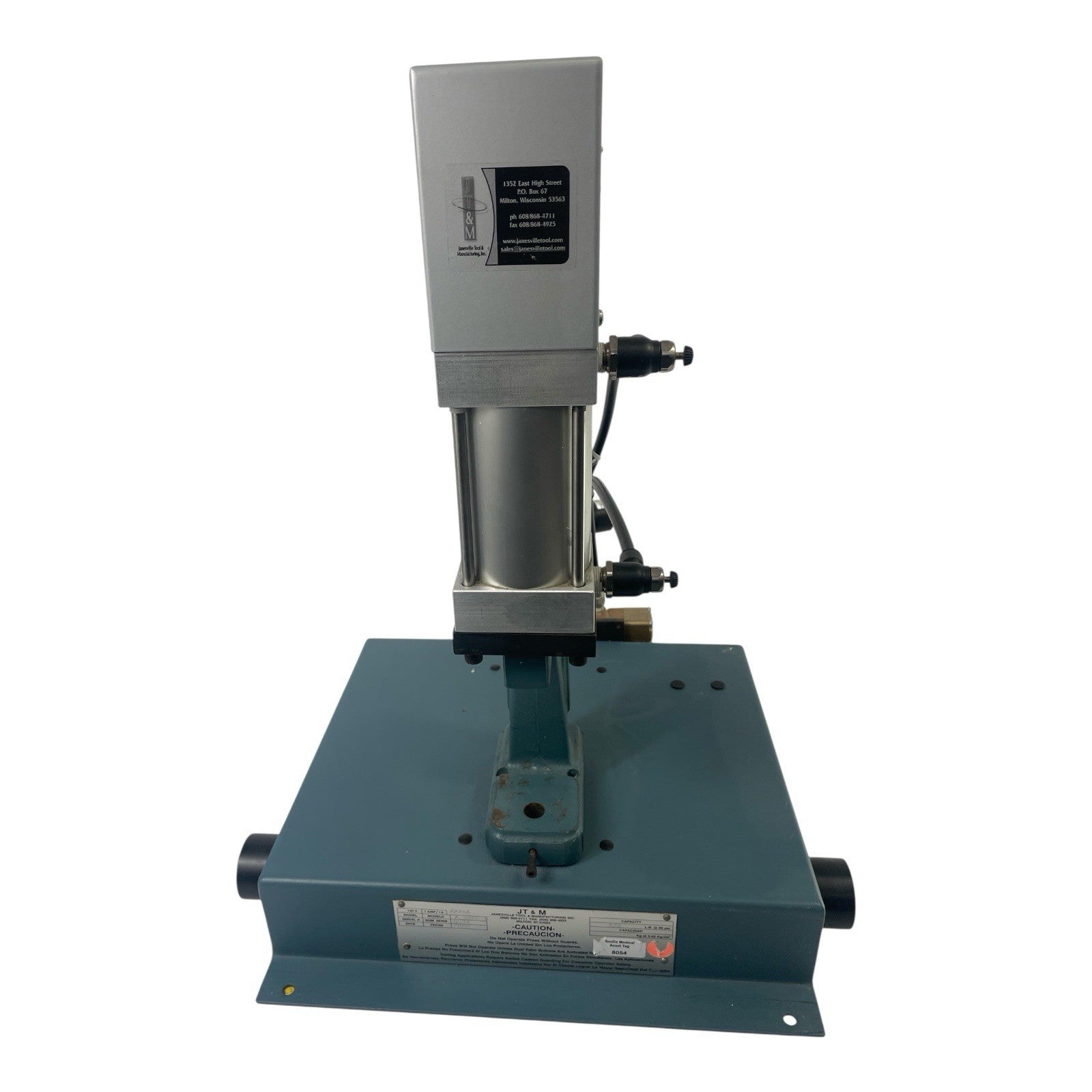 Janesville JT&M A-0066-P 1/4 ton Precision Pnuematic Arbor Press