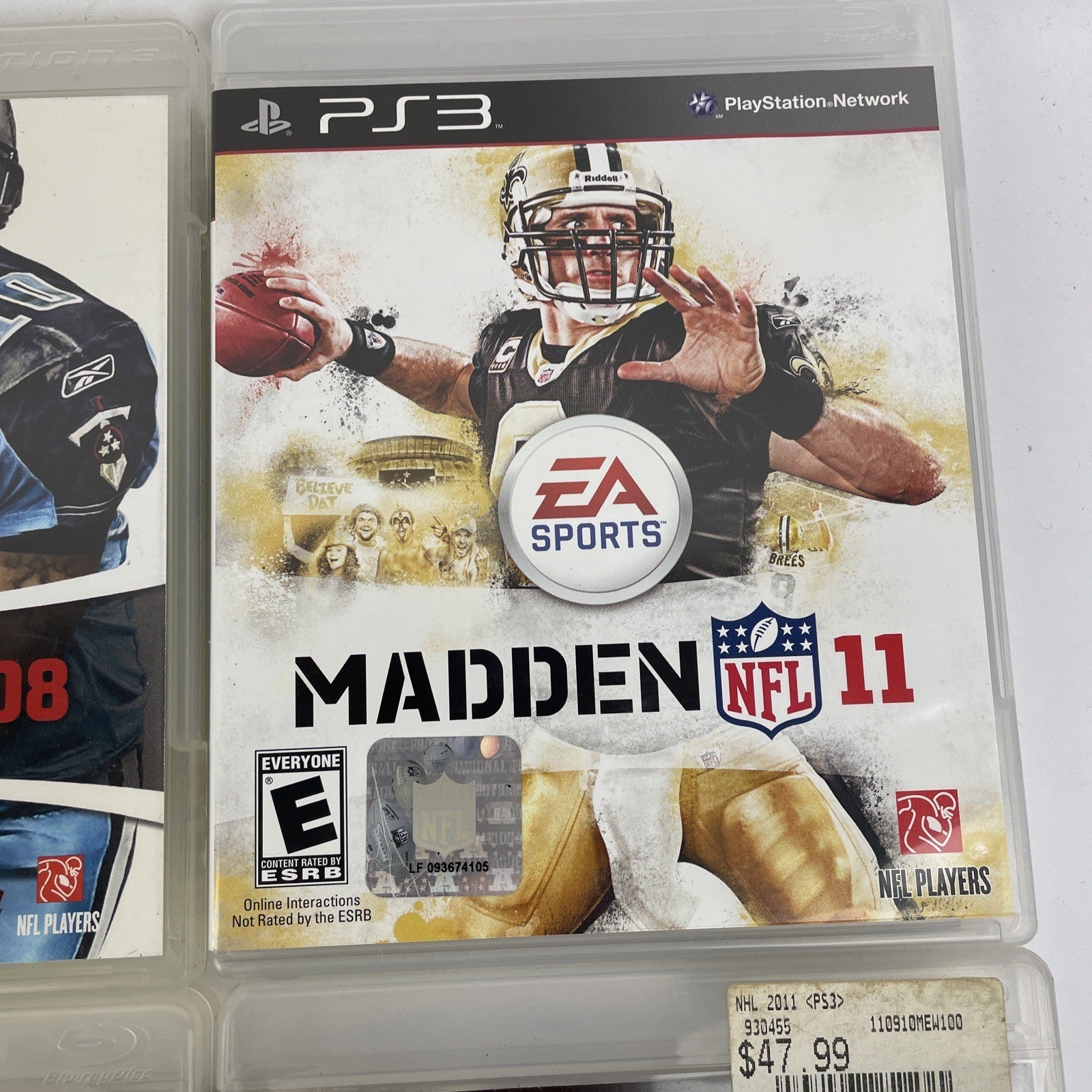 Lot of 9 PS3 Playstation 3 Sports Video Games Madden NBA NHL FIFA MLB Champions