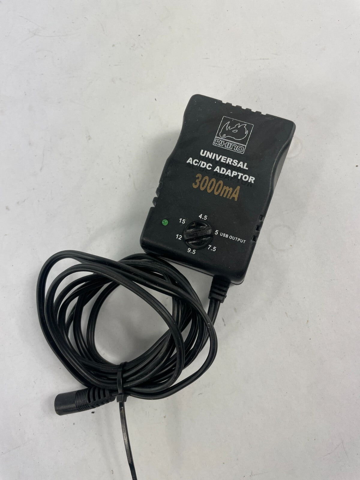 Geniune Rhino PST-3000MFU Output 12-15 V 2-3 A Power Supply Adapter B01