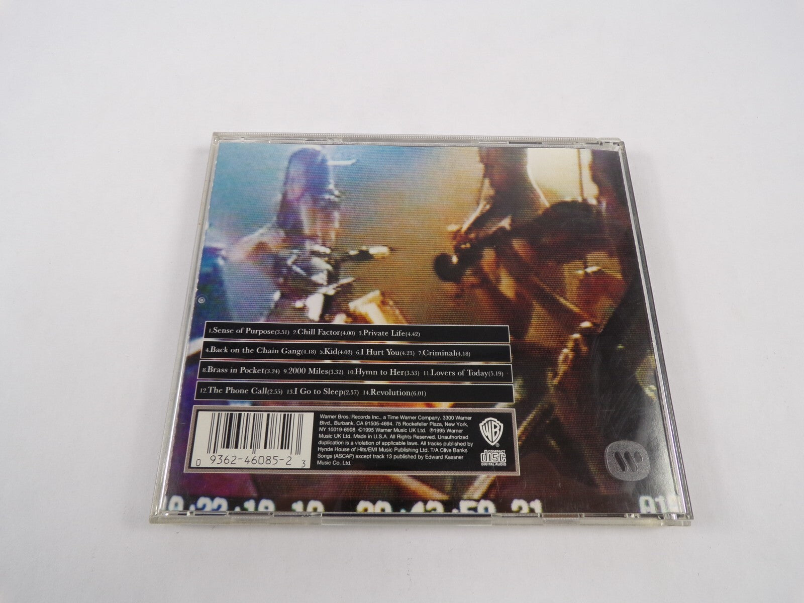Pretenders The Isle Of View Sense Of Purpose Chill Factor Kid 2000 Miles CD#47