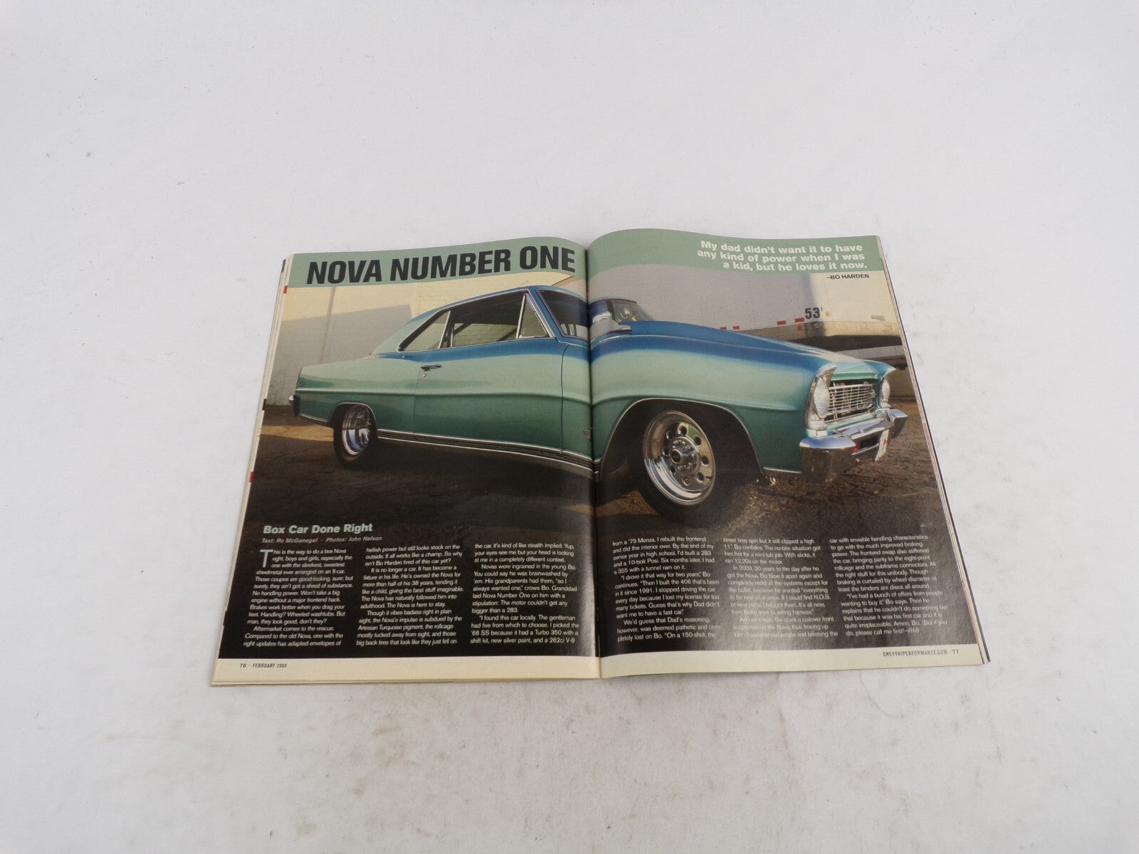 February 2008 Chevy High Performance Nitrous Squeezed 840HP 406CI Plump A Fogger