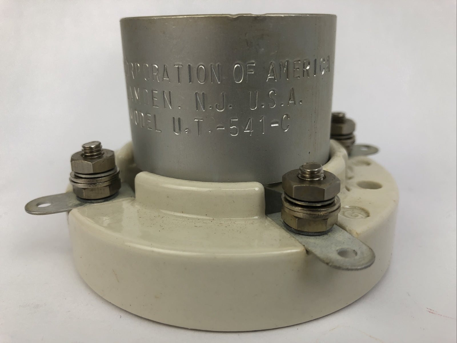 Radio Corporation of America RCA UT-541-C Ceramic Tube Socket - Brand New NOS