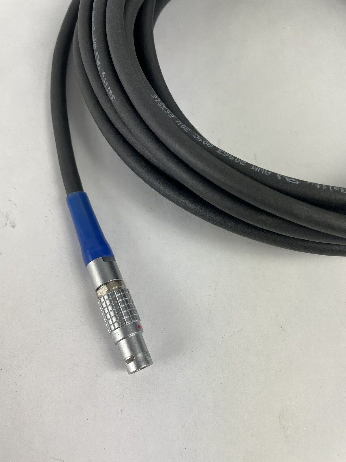Lemo 10 pin FGG1B FGG.1B FGG Male to Male AWM20963 Multiconductor Cable 32' ft