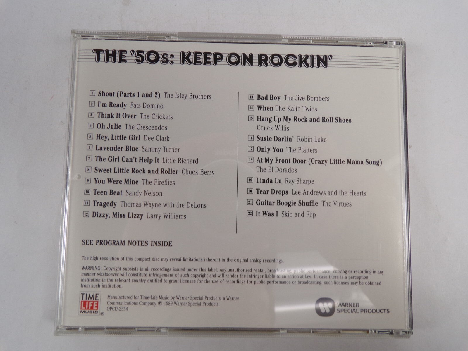 The 50s Keep In Rockin The Rock 'N' Roll ERA CD #32